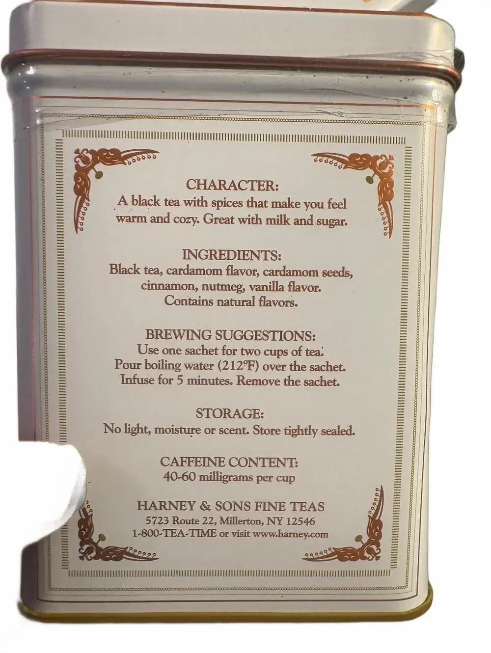 Harney & Sons Chai Tea Sachet Classic Collection - 20 Sachets 1.4 oz